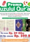 Promo Nuzulul Quran sampai 18 Maret 2025